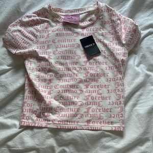 Juicy couture x forever 21 shirt